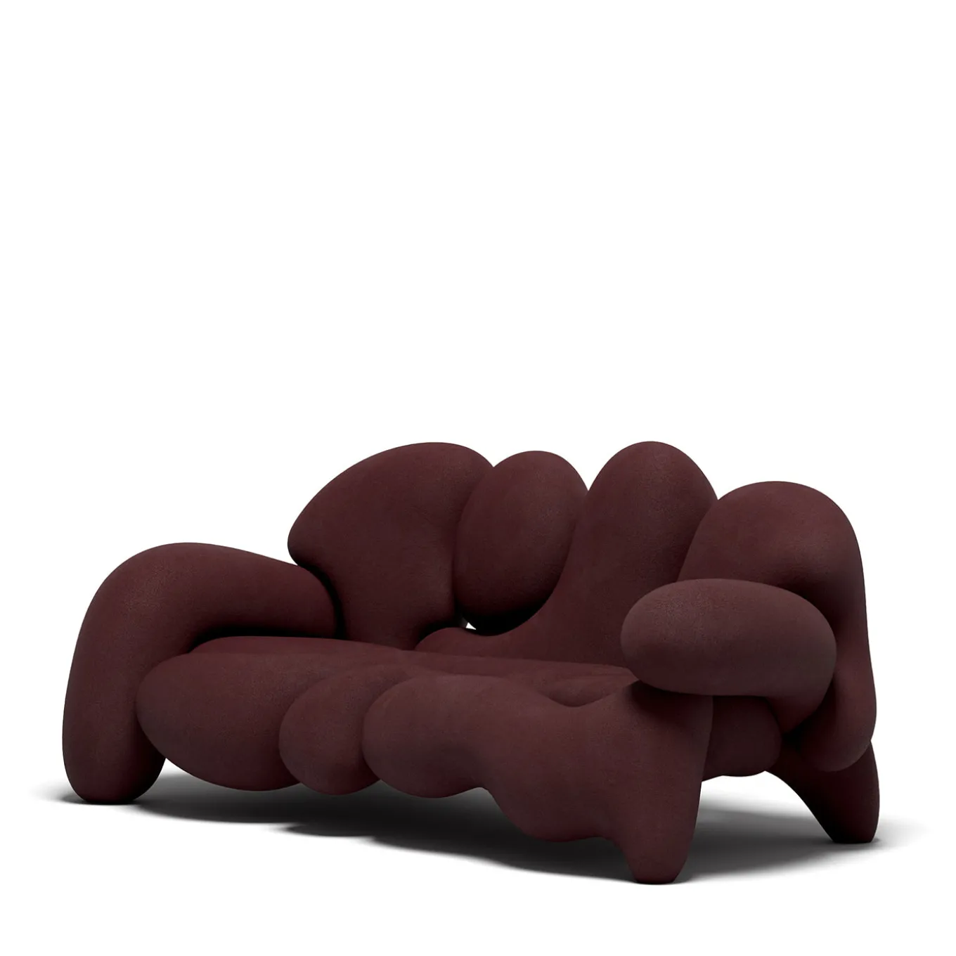 Morphologica Brown Bouclé Sofa
