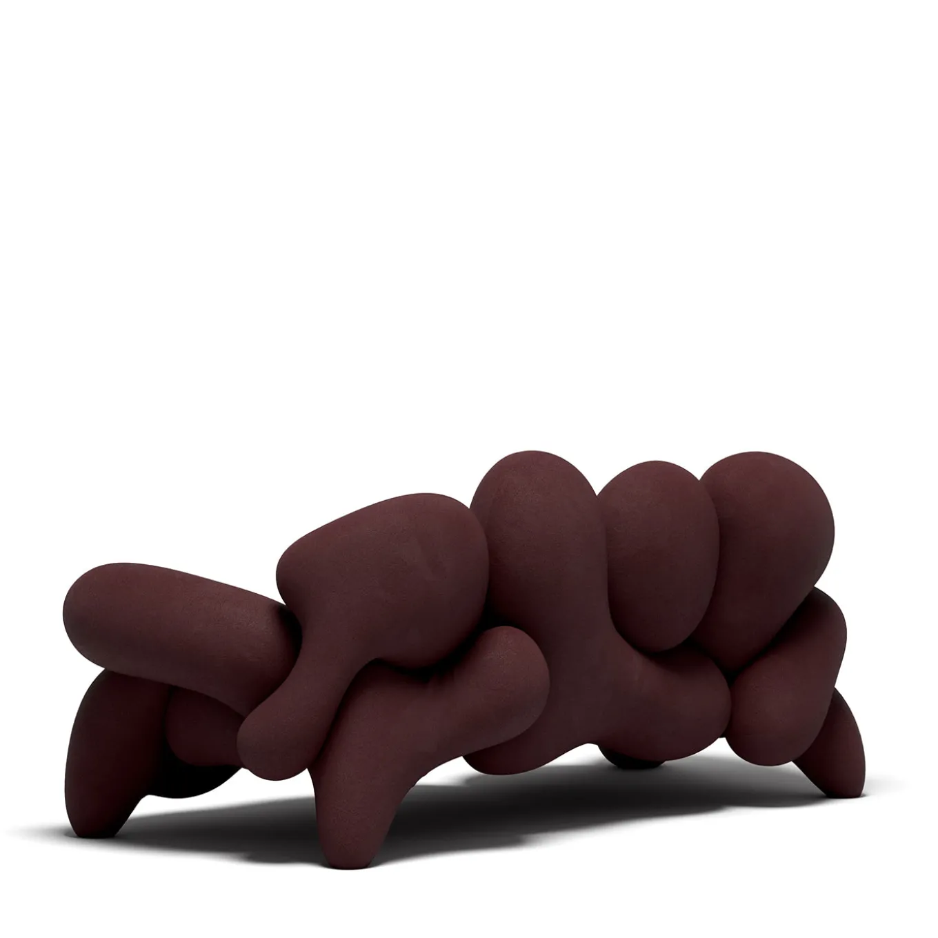 Morphologica Brown Bouclé Sofa
