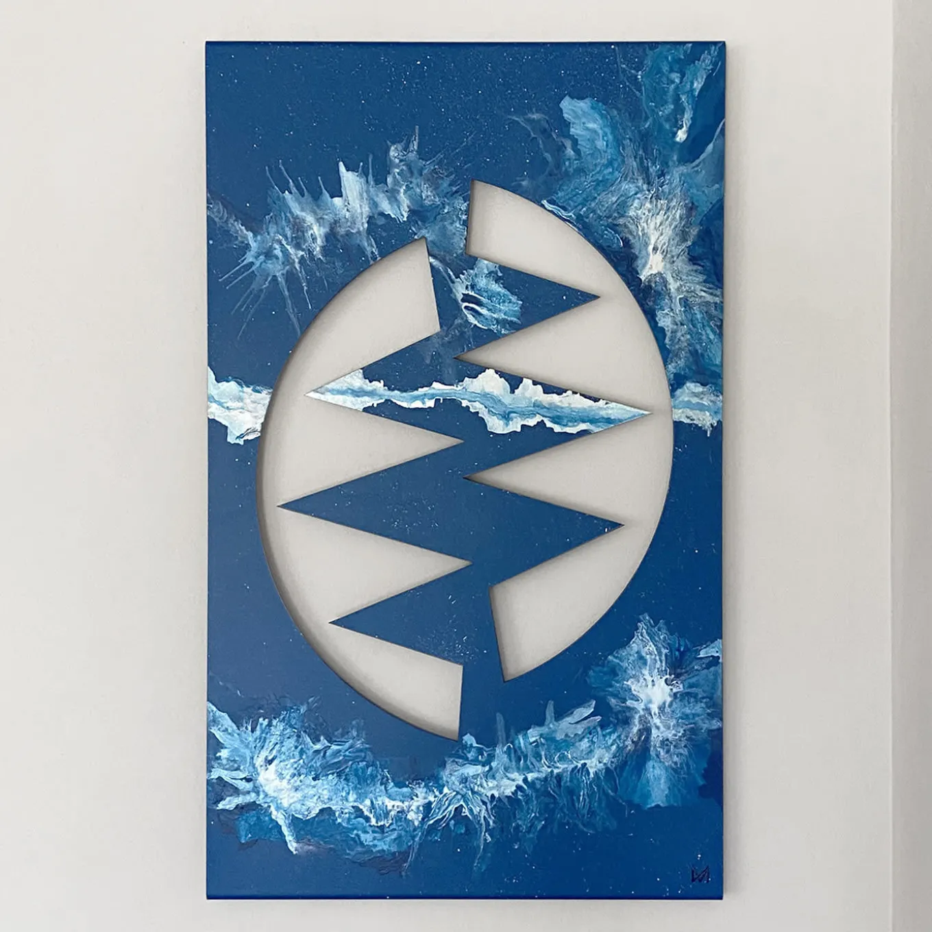 Morsa Aluminum Galaxy Sculpture