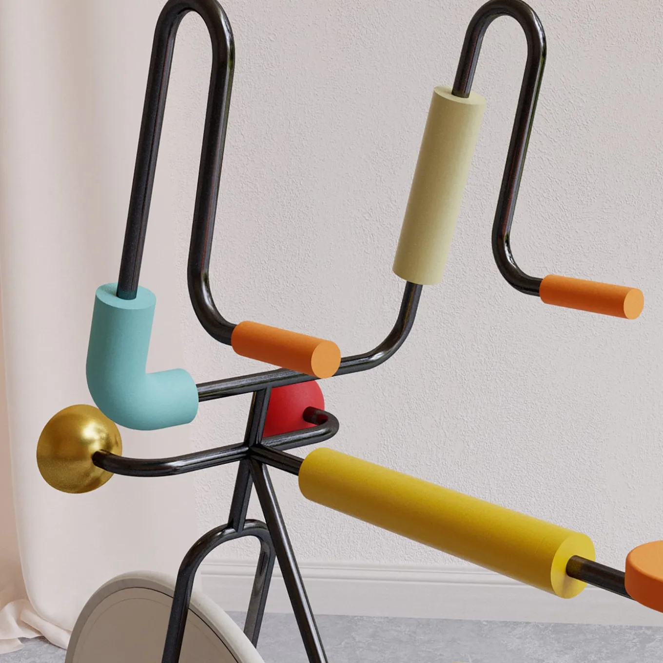 Morse Bike Sculpture
