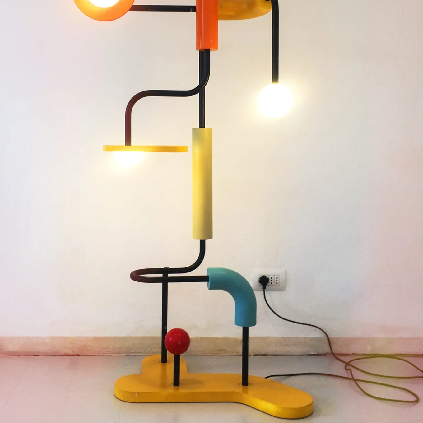 Morse Polychrome Floor Lamp