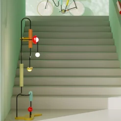 Morse Polychrome Floor Lamp