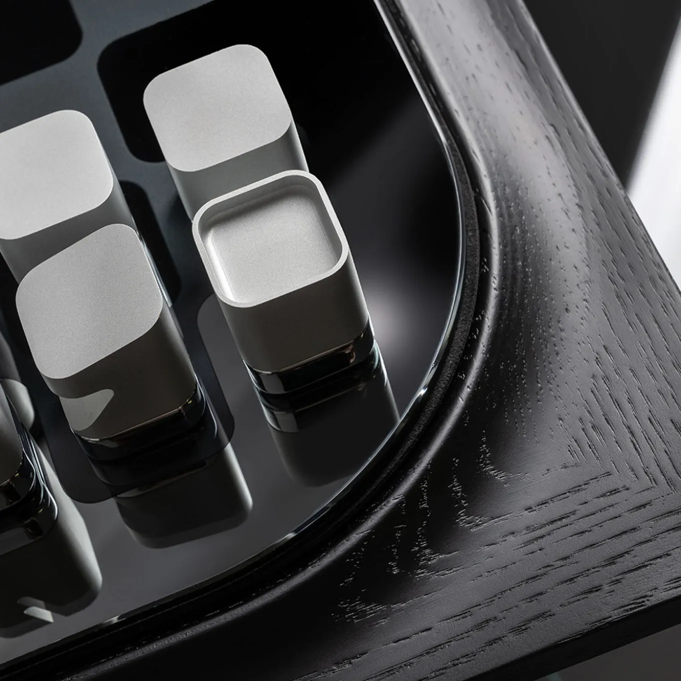 Mossa Black Oak Chess and Checkers Game Set