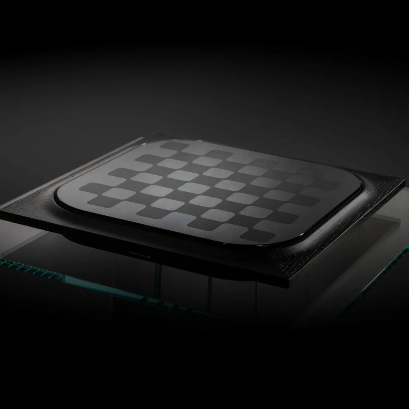 Mossa Black Oak Chess and Checkers Game Set