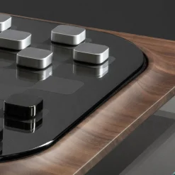 Mossa Wanut Wood Chess and Checkers Game Set