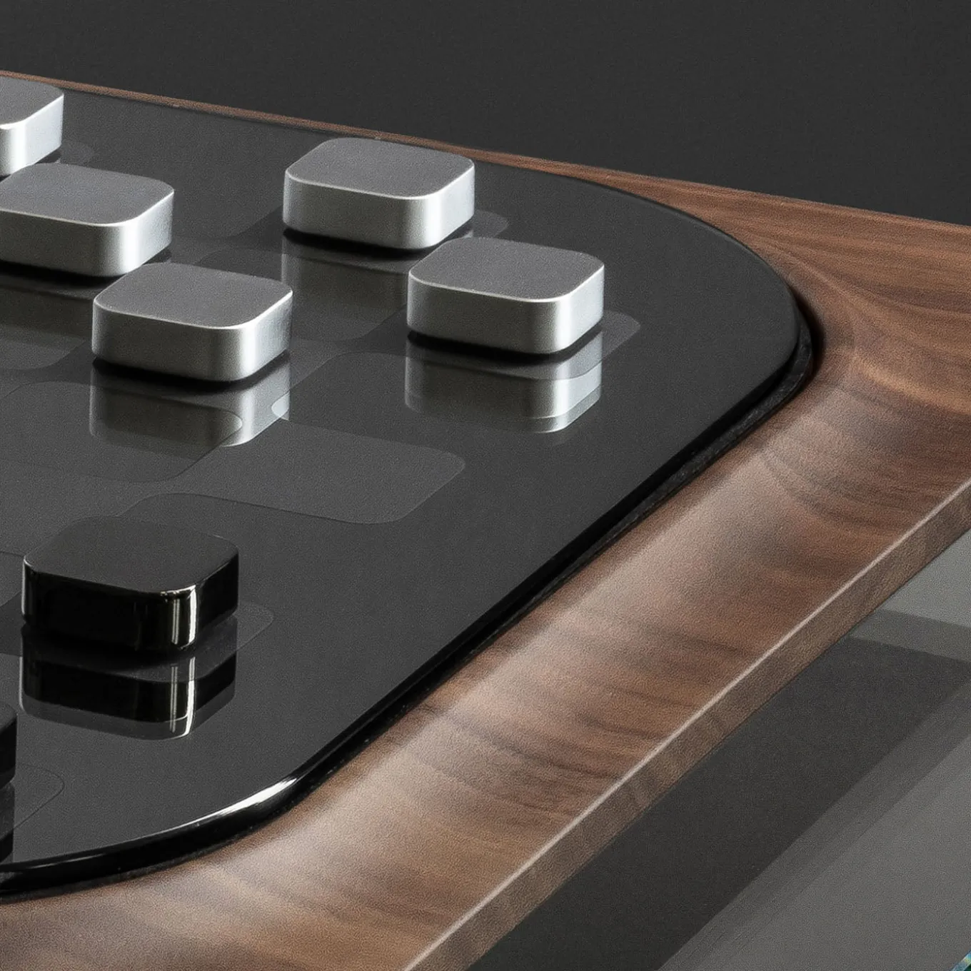 Mossa Wanut Wood Chess and Checkers Game Set