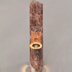 Mostro Vii Rosa Peralba Marble Table Lamp