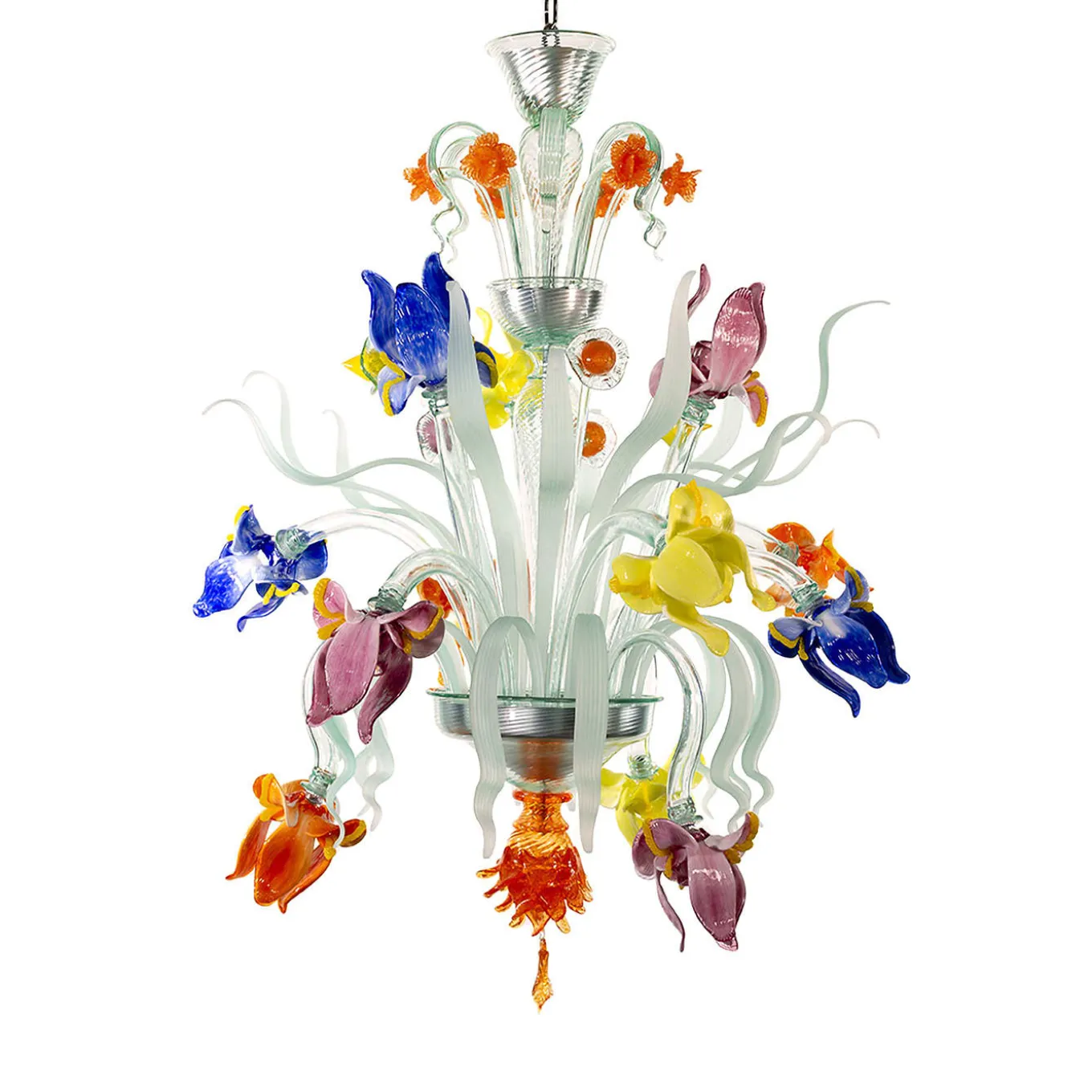 Multicolor Iris Chandelier