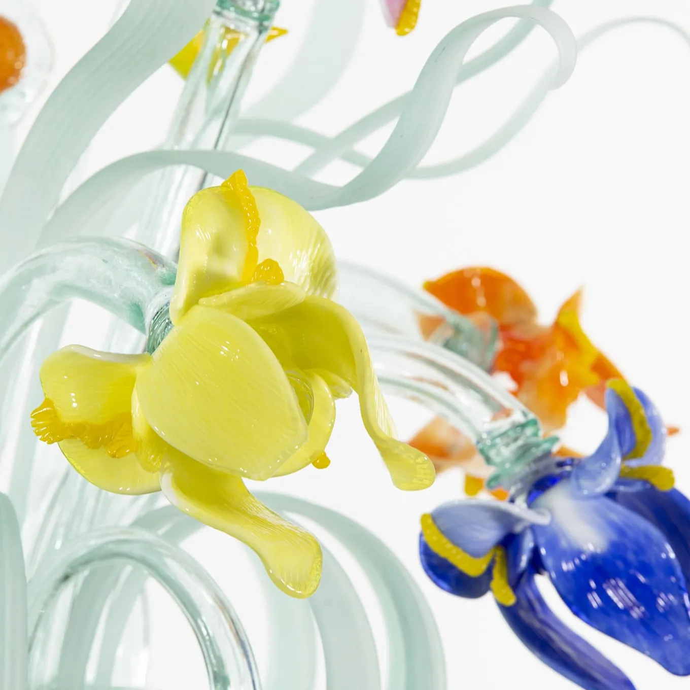 Multicolor Iris Chandelier