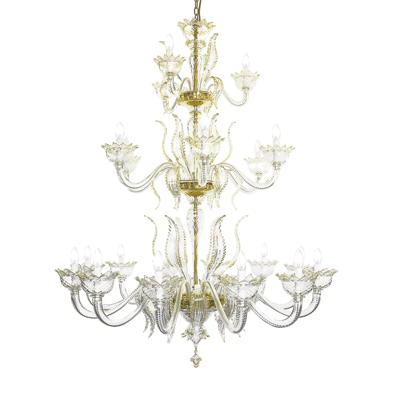 Murano Glass Classics 21-Light Chandelier