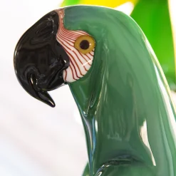 Murano Glass Parrot Floor Lamp