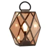 Muse Rechargeable Large Bronzed Outdoor Lantern by Tristan Auer