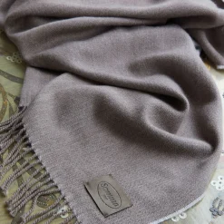 N. Leida Brown Plaid