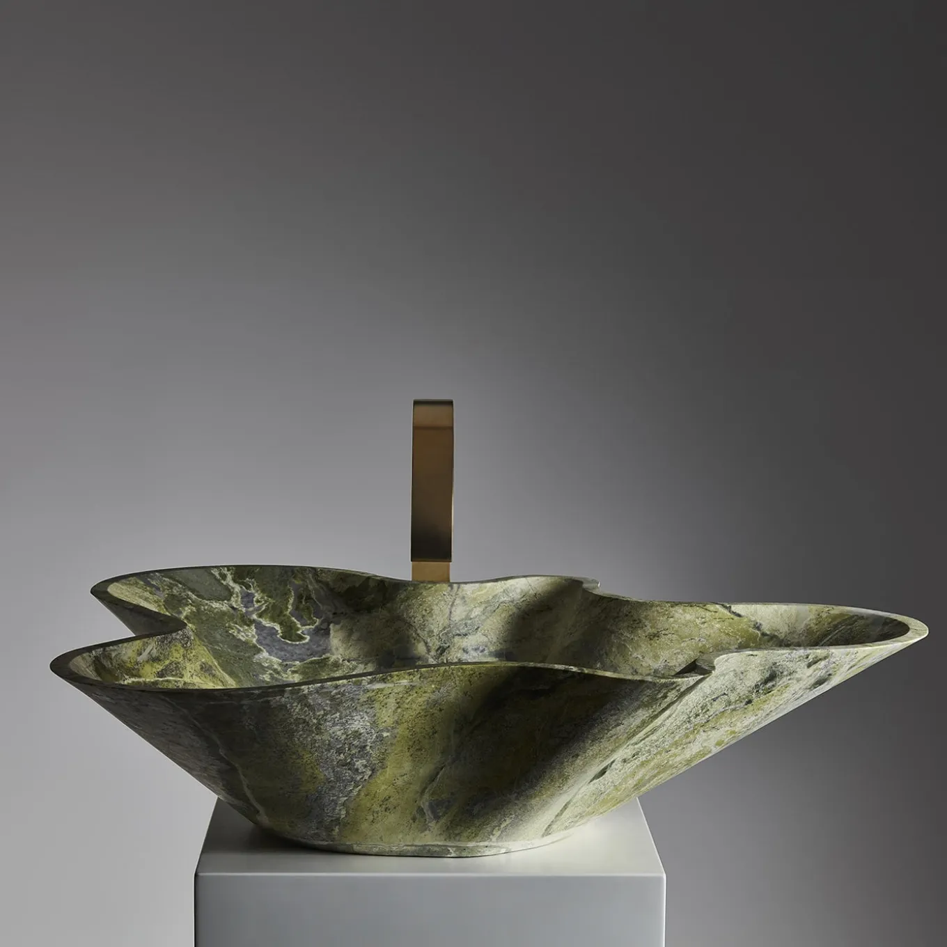 Nabhi Collection Bowl N.1 Washbasin in Artik Green