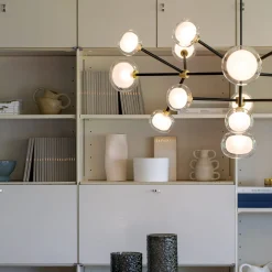 Nabila 16-Light Clear Glass Chandelier by Corrado Dotti