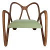 Nanto green Wood Outdoor Lounge armchair