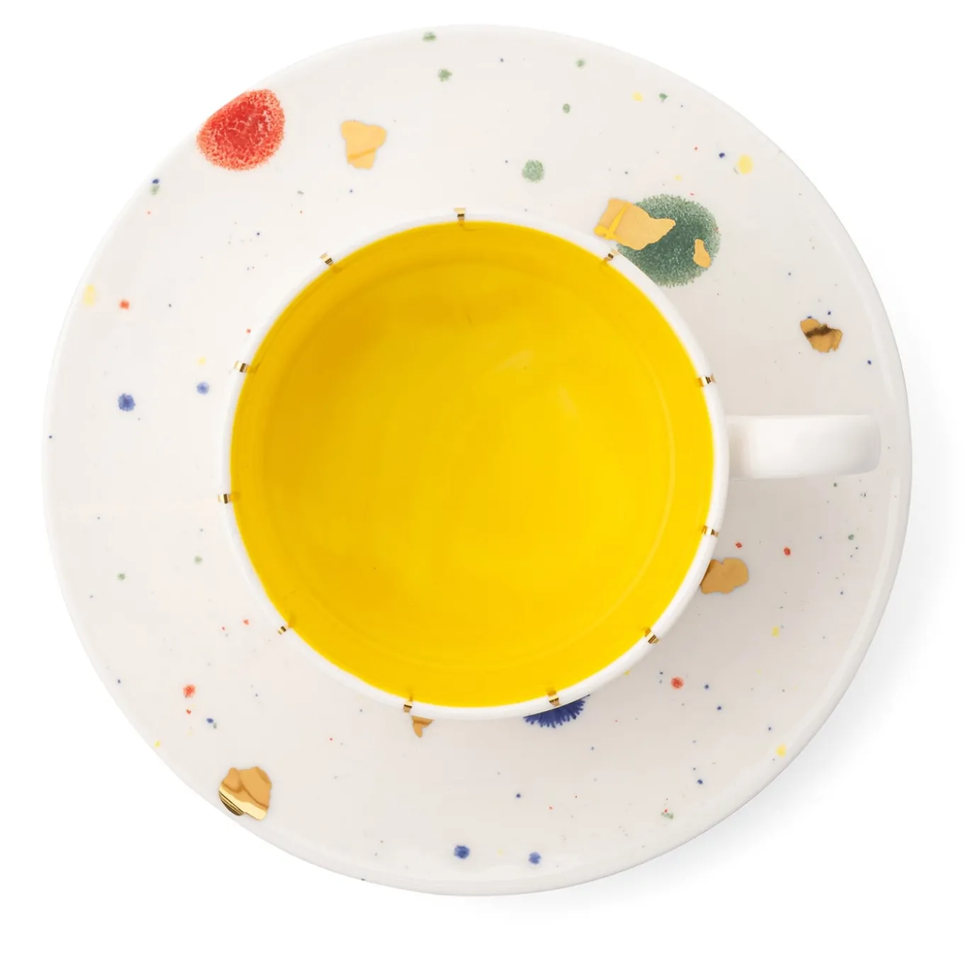 Naples Squared Teacup And Saucer #2