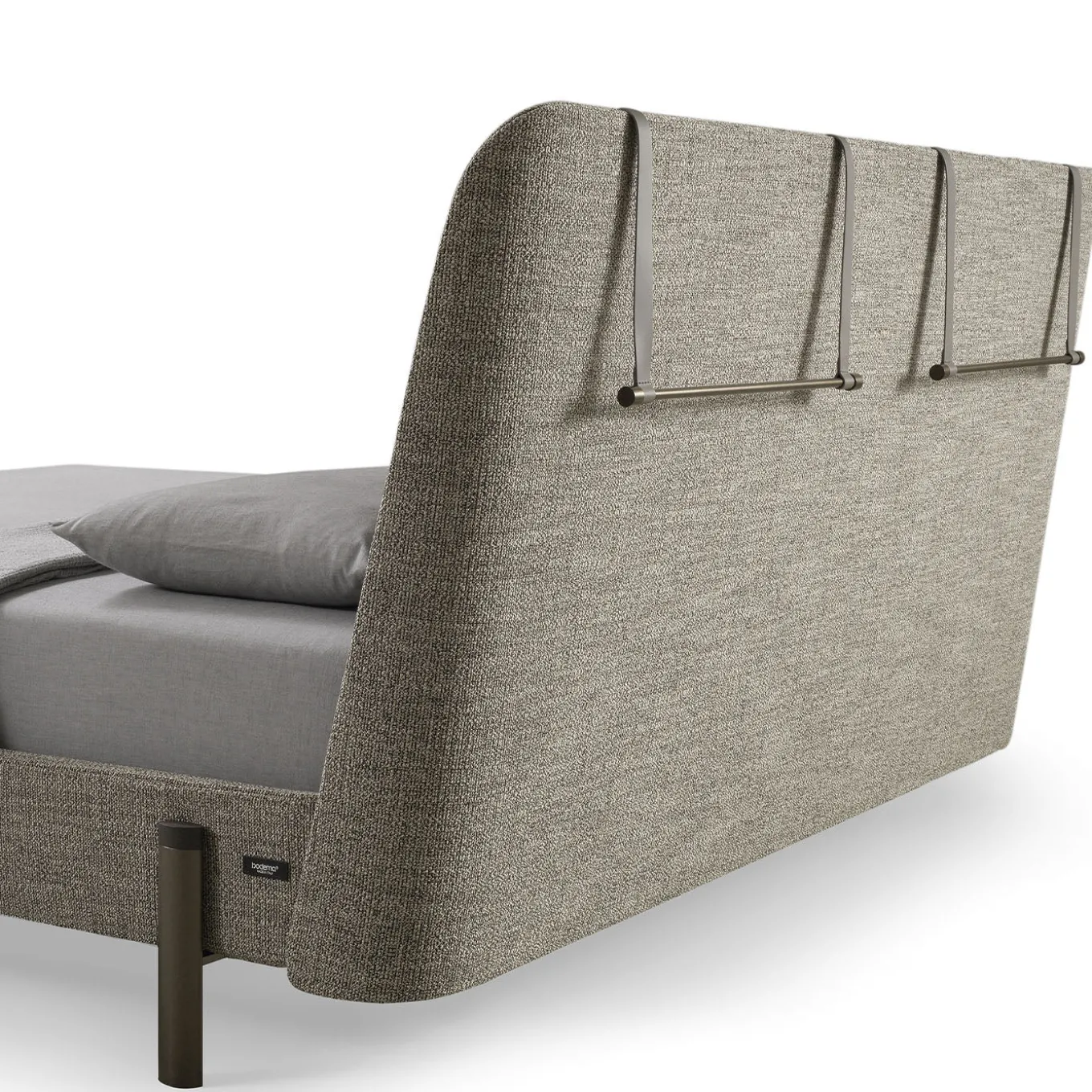 Nara King-Size Bed with Leather Straps