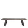 Native Dark Rectangular Dining Table by Stefano Giovannoni