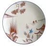 Natsumi Porcelain Soup Plate with japanese scene #4
