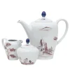 Natsumi Porcelain Tea Set with Japanese decor