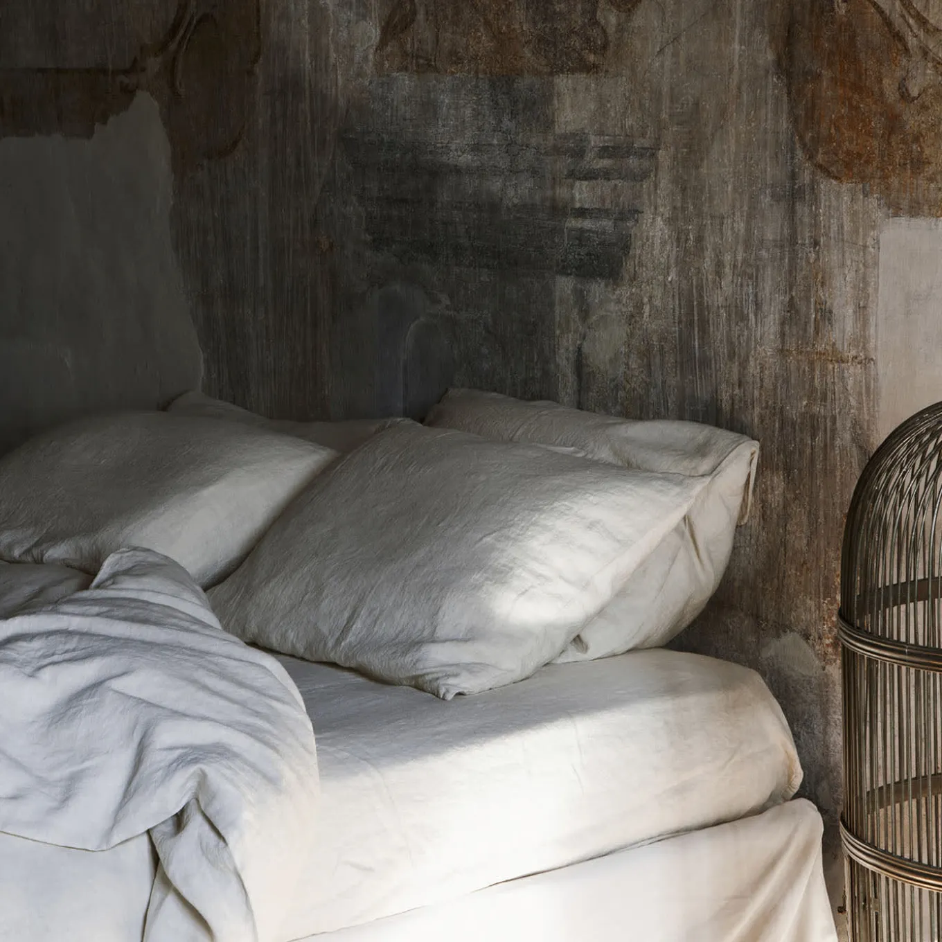 Natural Linen Fitted Sheet