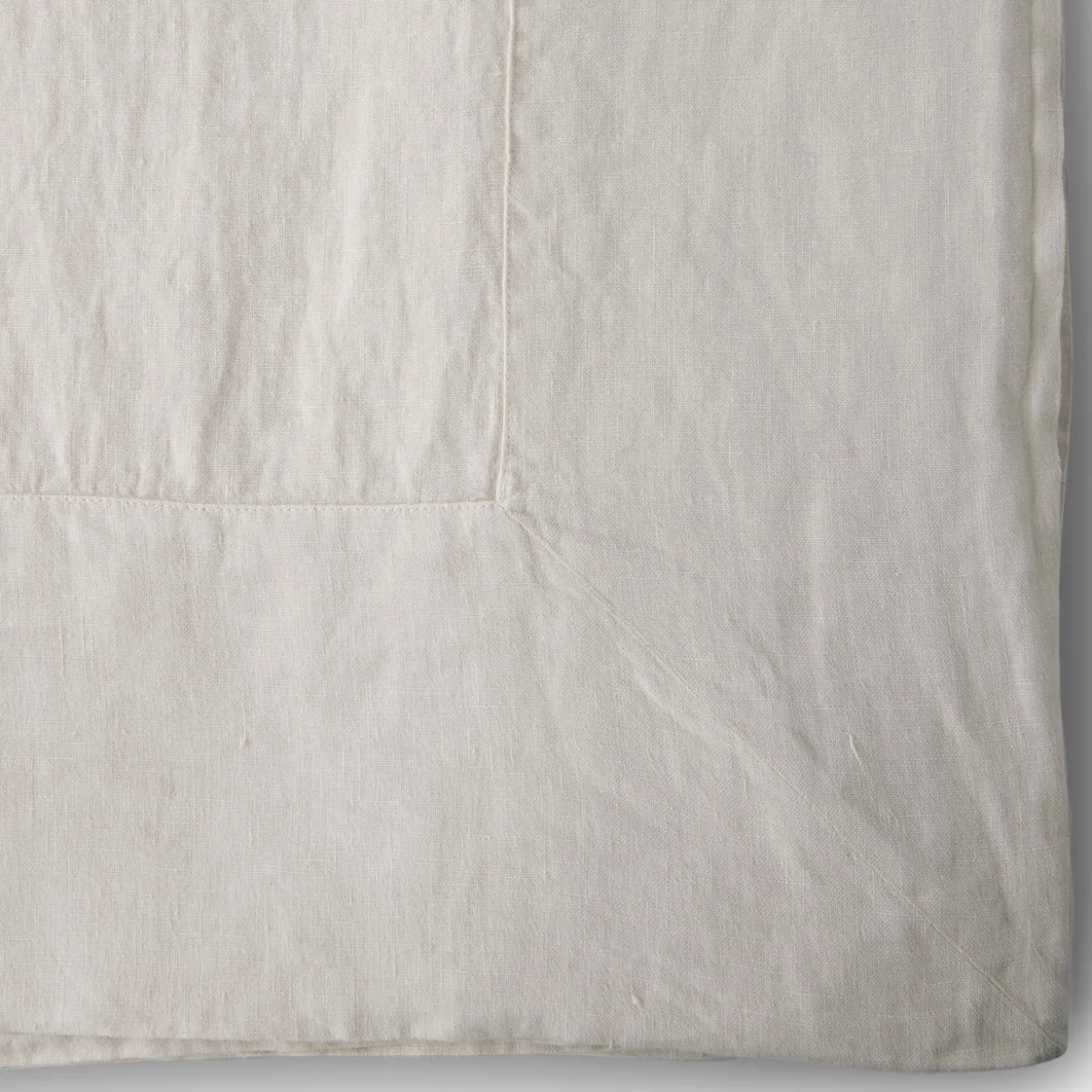 Natural Tablecloth with Large Border