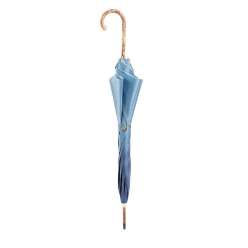 Nature Umbrella with Broom Wood Handle - Double Cloth
