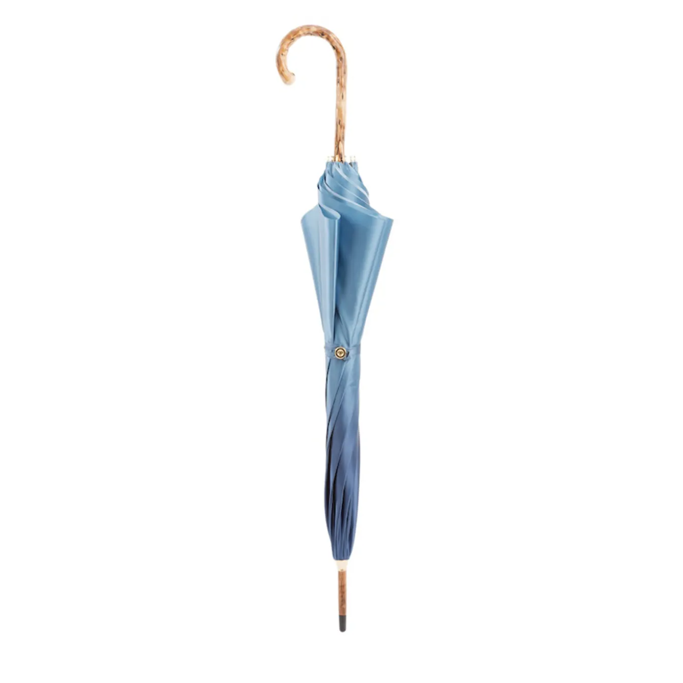 Nature Umbrella with Broom Wood Handle - Double Cloth