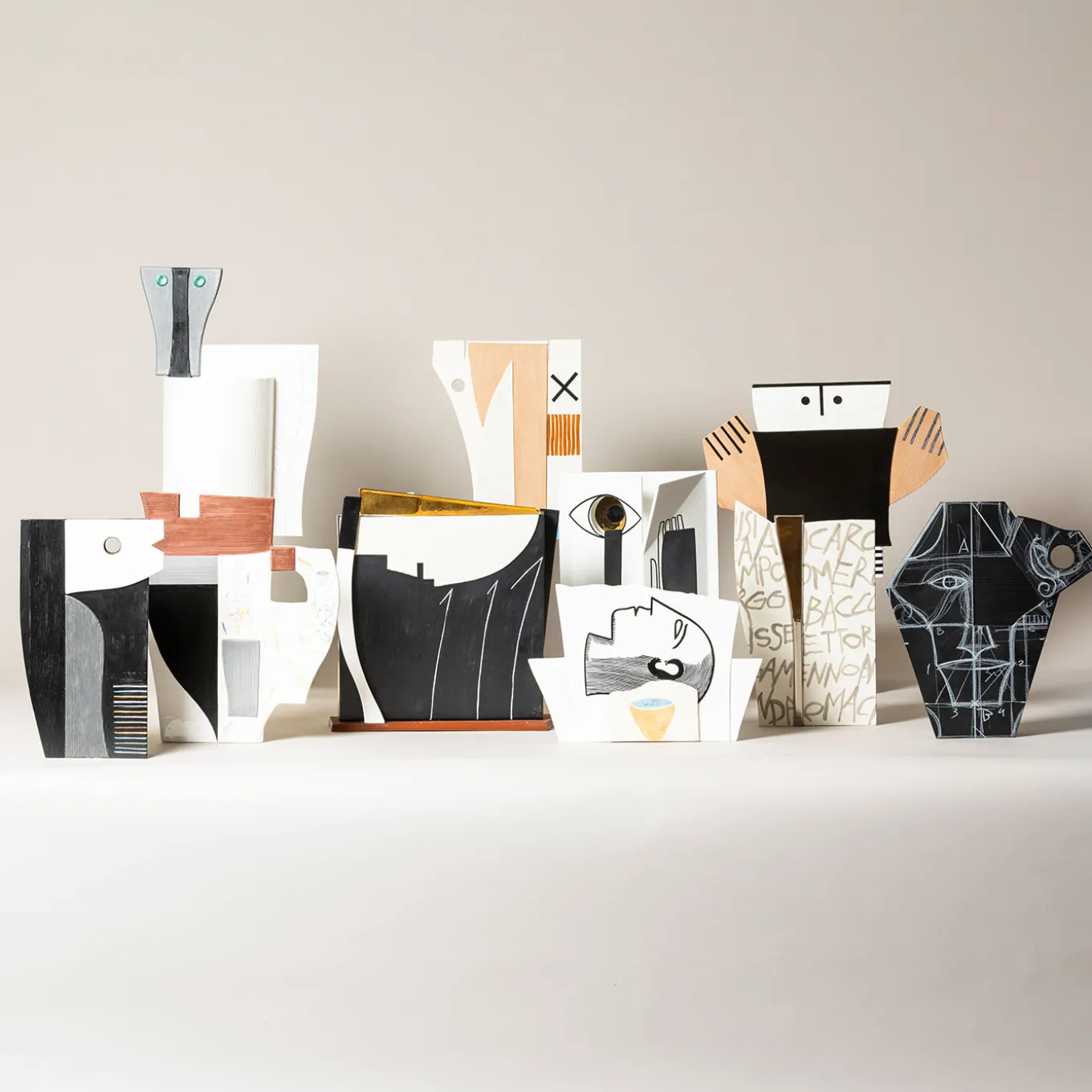 NAUSICAA Decorative Vase by Mimmo Paladino