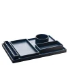 Navy Blue Leather Canteen Tray 02 by Shawn Henderson