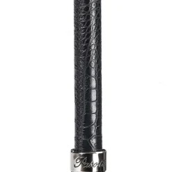 Navy Umbrella with Silver Eagle Handle
