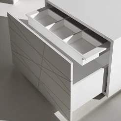 Nazca B 60 White Nightstand