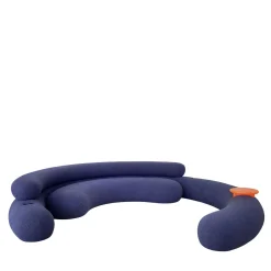 Nefelibata Blue Sofa By Stormo Studio