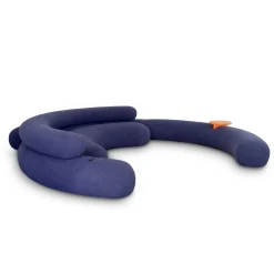 Nefelibata Blue Sofa By Stormo Studio