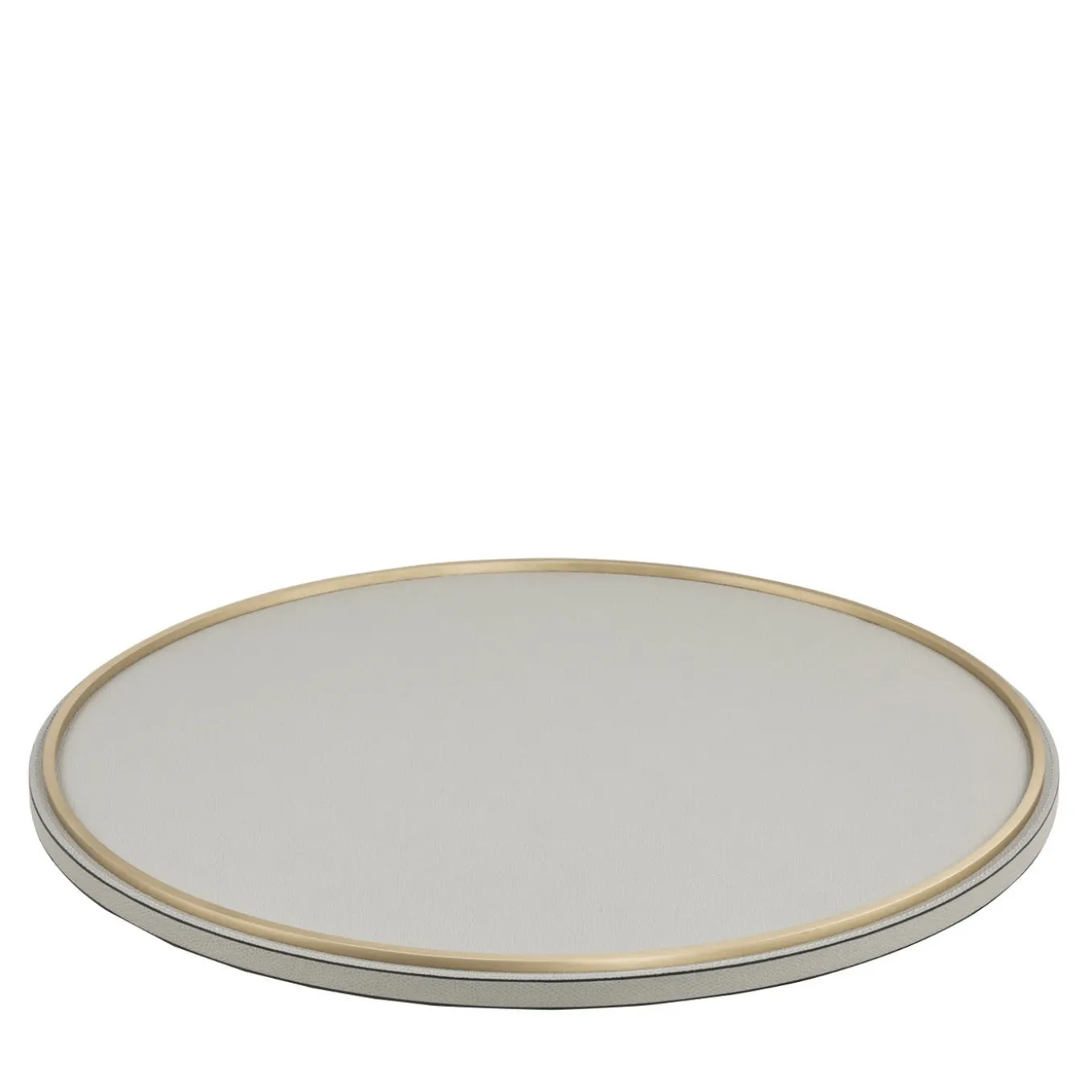 Neptune Lazy Susan in Brass