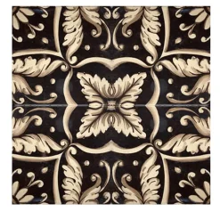 Nero Lava Set of 4 Tiles #4