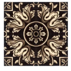 Nero Lava Set of 4 Tiles #6