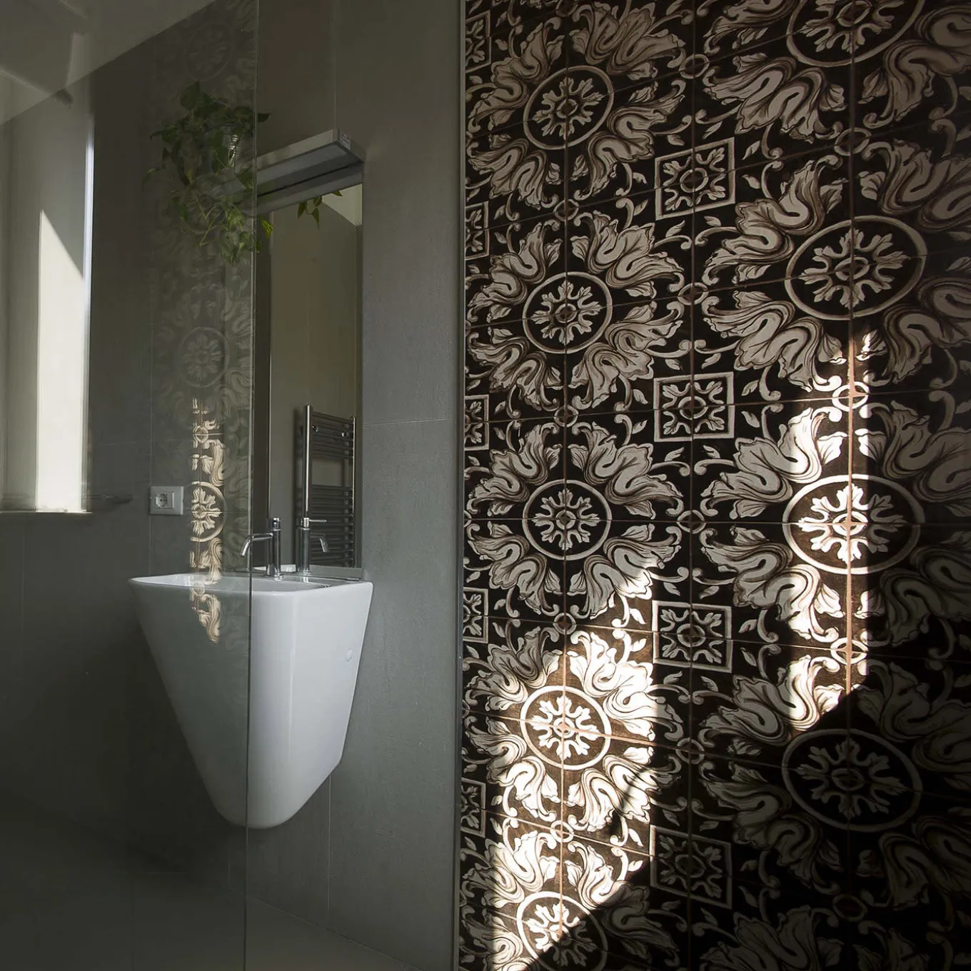 Nero Lava Set of 4 Tiles #6