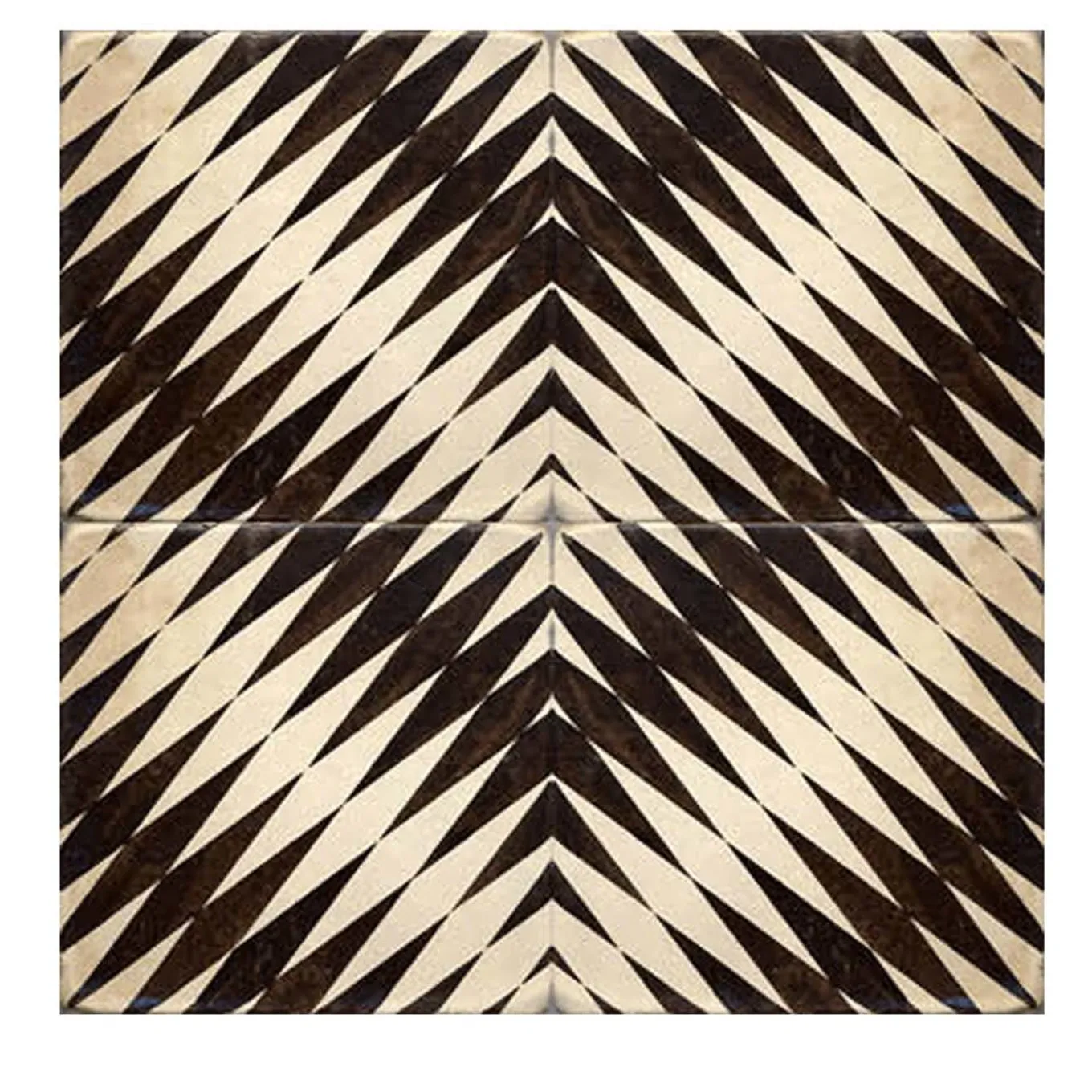 Nero Lava Set of 4 Tiles #2