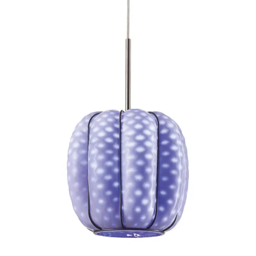 Nest blue glass pendant light