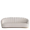 Nest Medium White Bouclé Sofa