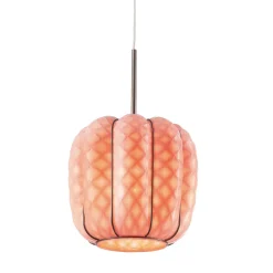 Nest orange glass pendant light