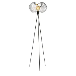 Net Black Floor Lamp by Paolo Ulian