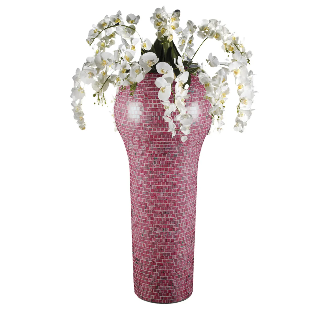 New Delhi Pink Mosaic Floral Arrangement