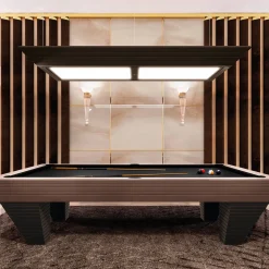 NewDe pool table by Pino Vismara