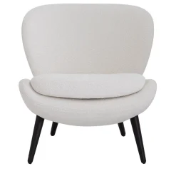 Niels White Lounge Chair