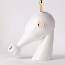 Nina White Vase