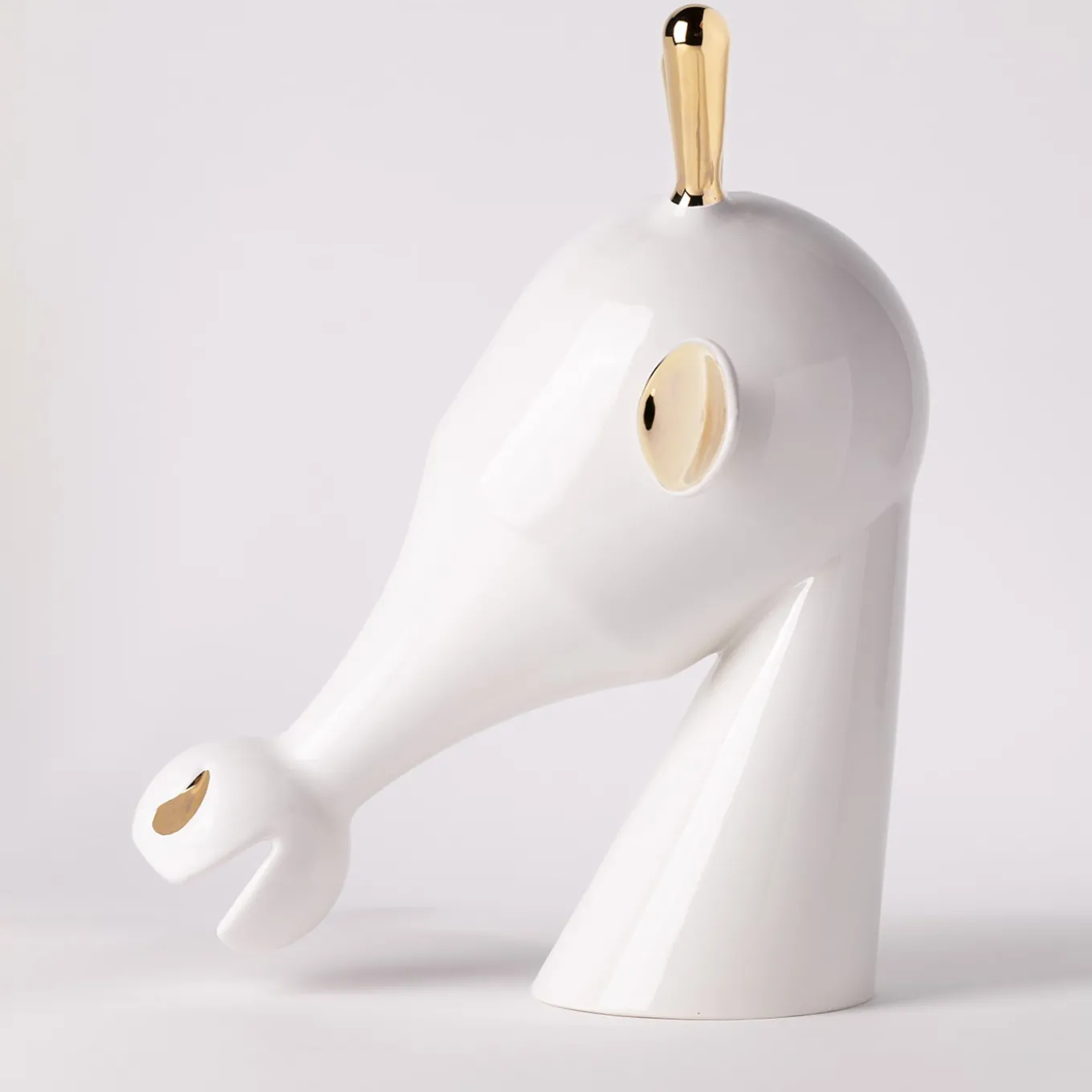 Nina White Vase