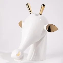 Nina White Vase